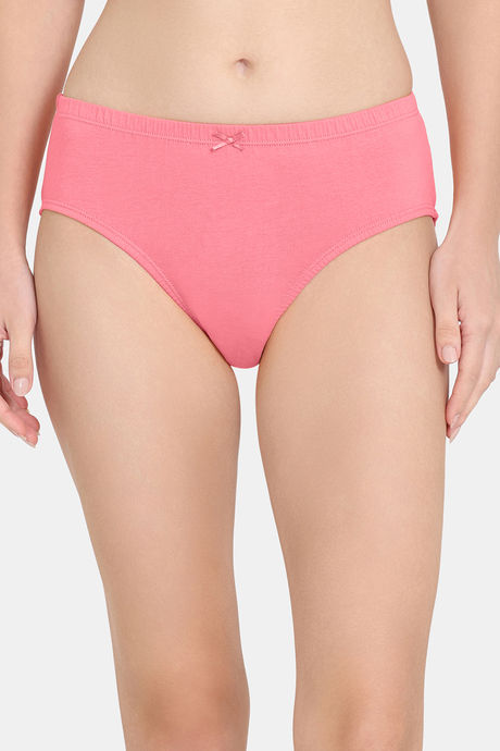 Rosaline Medium Rise Full Coverage Hipster Panty (Pack of 3) - Multicolor — image 2